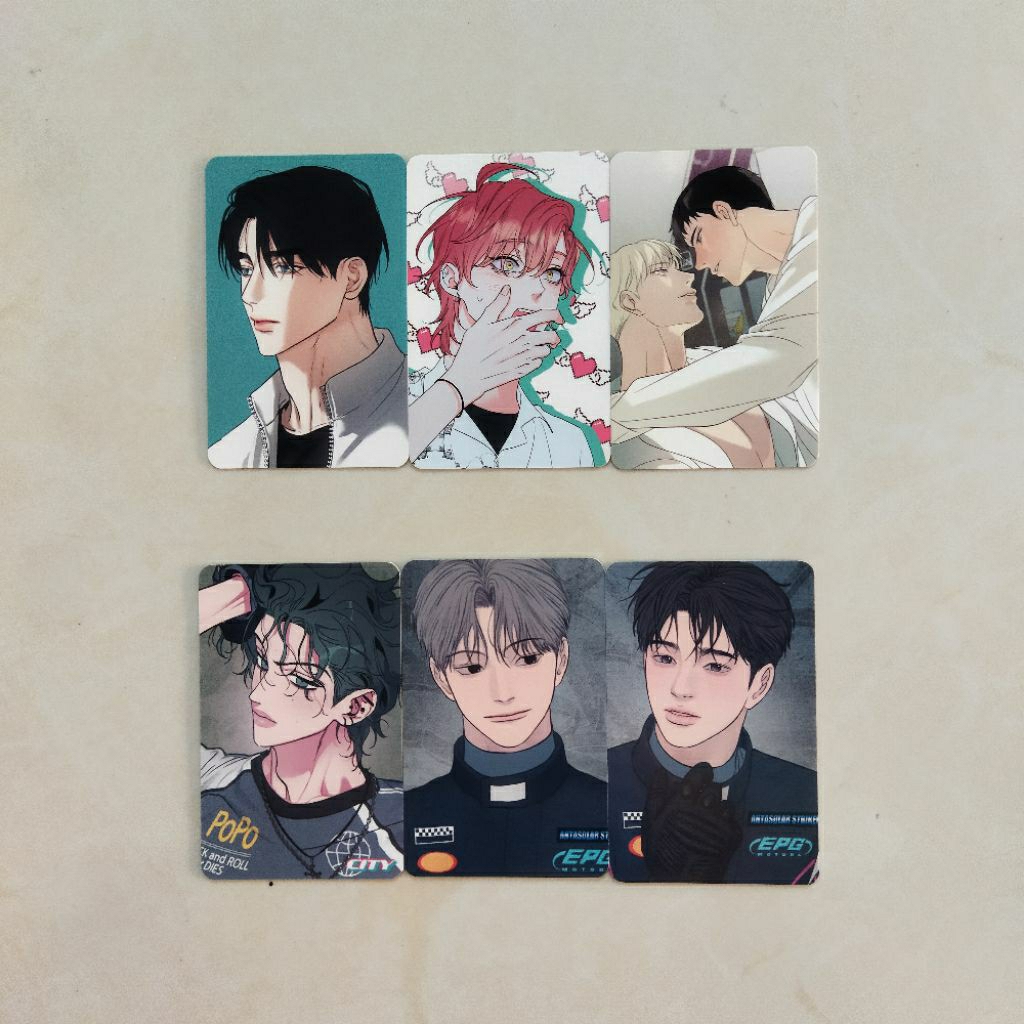 (JUAL MURAH) PHOTOCARD MANHWA BL SG24 LEZHIN SEASON GREETING CMAR JITAE RPC HONEY TROUBLE BACKLIGHT 