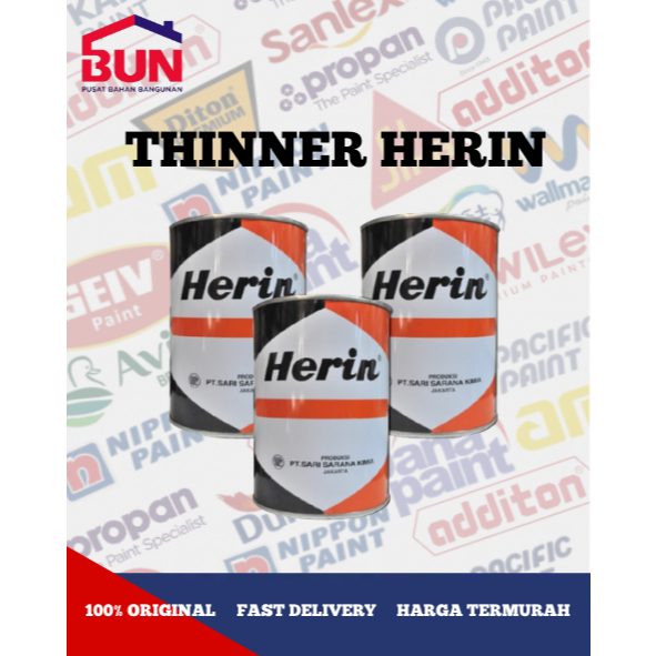 THINNER HERIN 1 LITER / THINNER HERIN 1L
