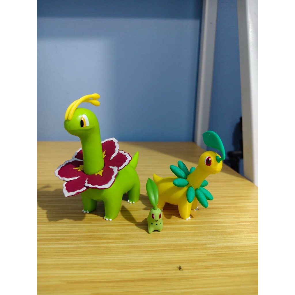 POKEMON EVOLUTION - CHIKORITA, BAYLEEF, MEGANIUM