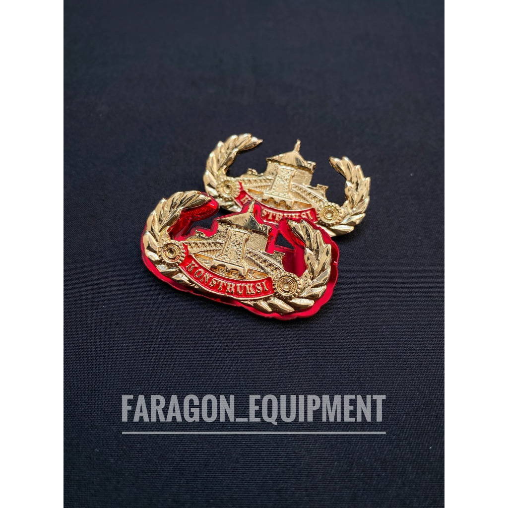 Brevet Kontruksi Zeni Tni AD | Pin Kontruksi Zeni Tni Ad Premium Quality | Wing Kontruksi Zeni Tni A