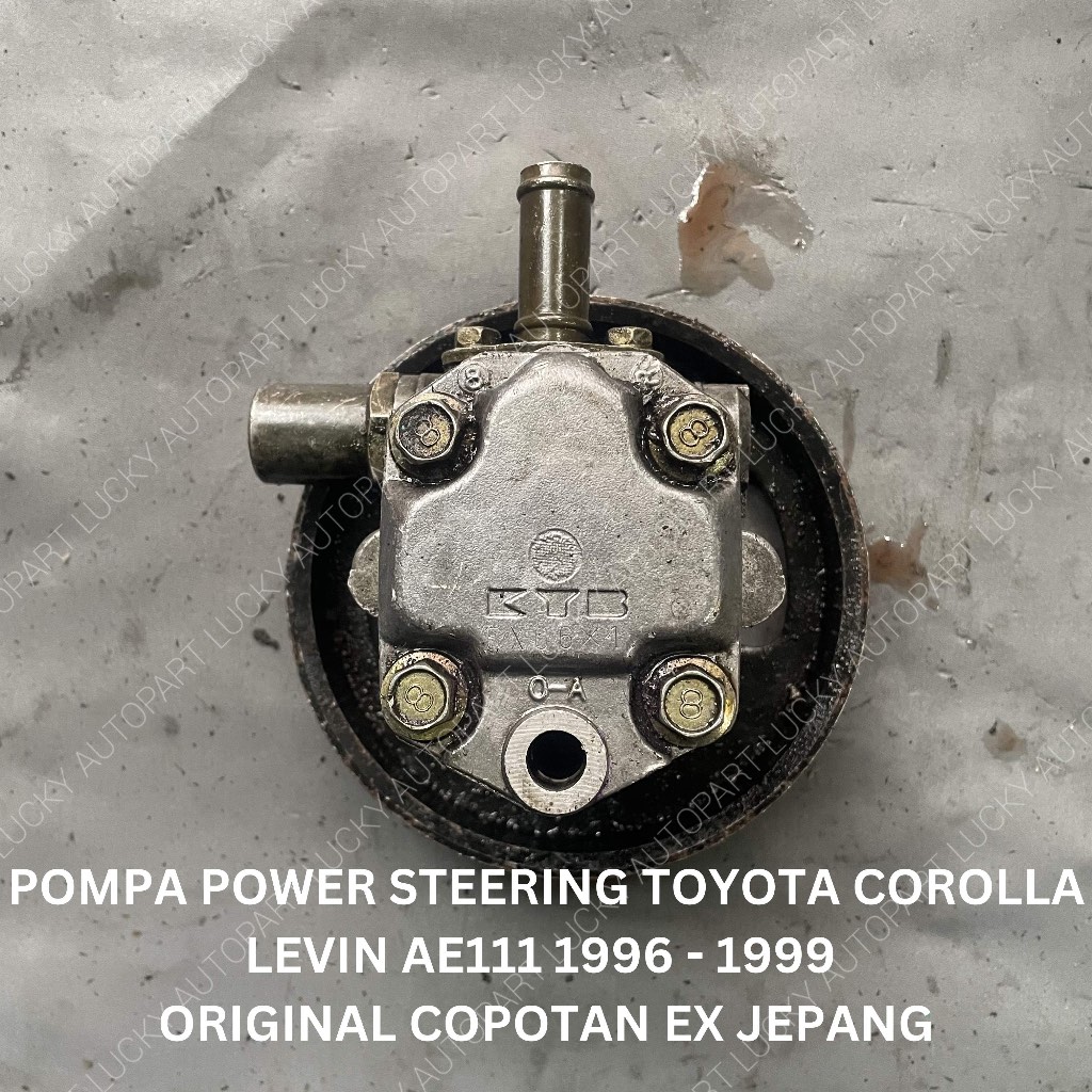 POMPA POWER STEERING TOYOTA COROLLA LEVIN AE111 1996 - 1999 ORIGINAL