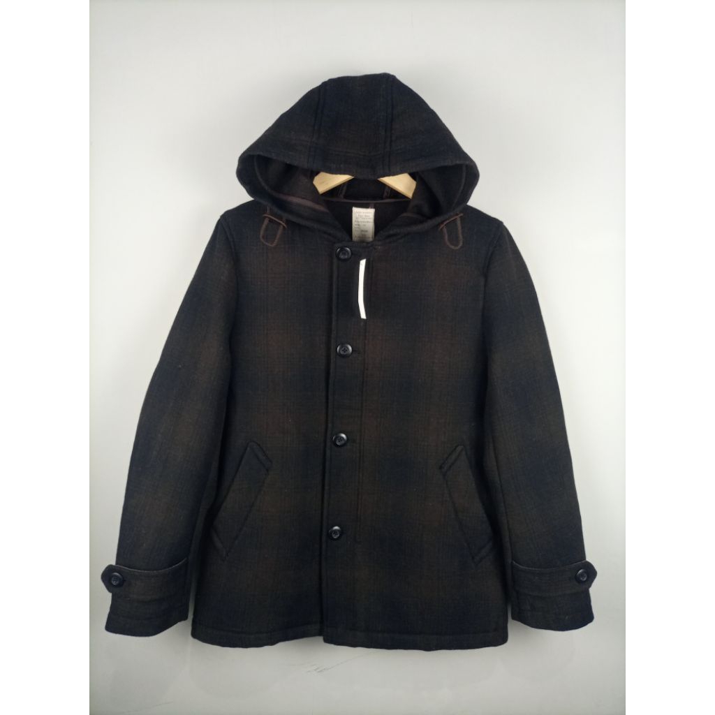 Jaket Back Number Original Wol Tebal Vintage Berhodie_Size M