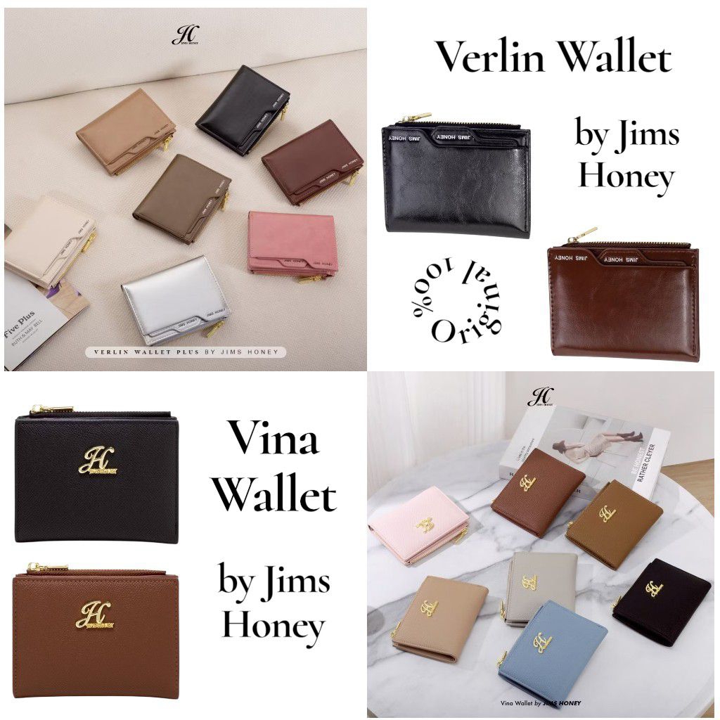 VERLIN WALLET JIMS HONEY | VINA WALLET JIMS HONEY | DOMPET VERLIN JIMS HONEY | DOMPET VINA JIMS HONE