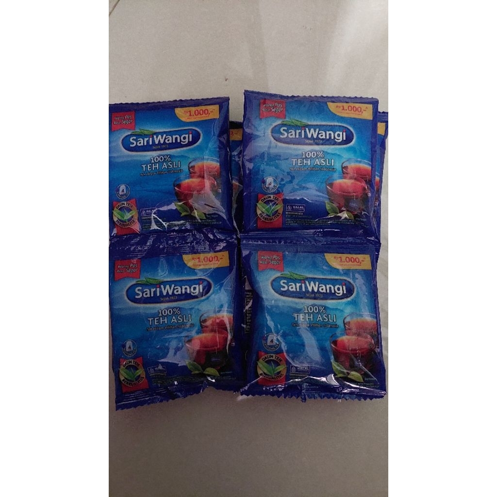 Teh sariwangi sachet