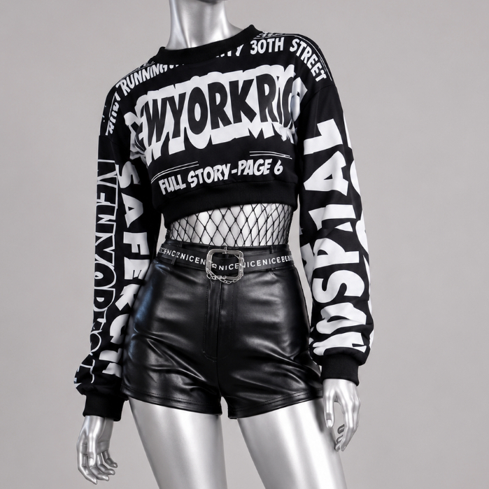 Baju Dance Wanita Kostum Korea Kpop Custom Made