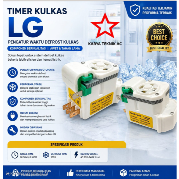 TIMER KULKAS TIPE LG