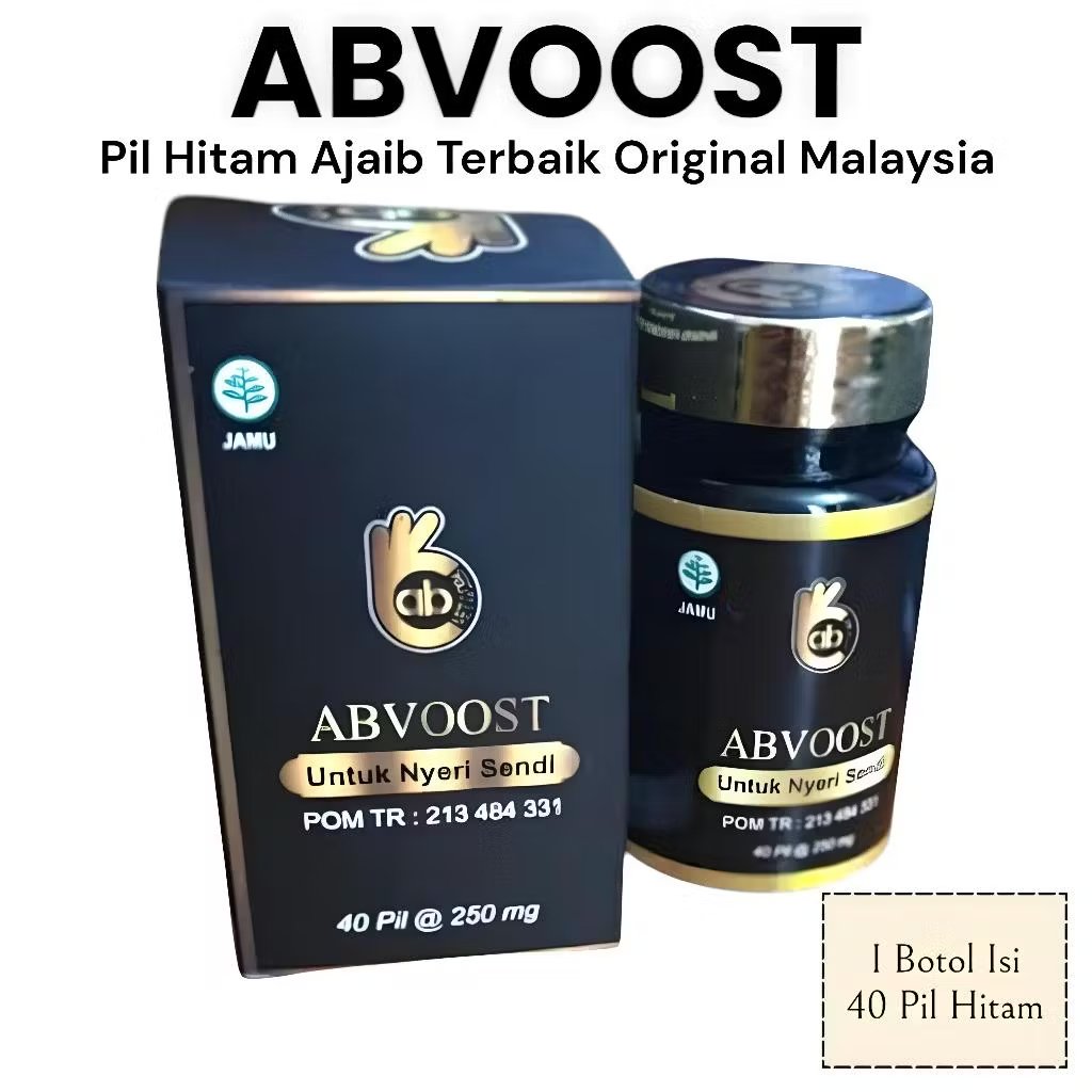 Abvoost Original 100% Obat Nyeri Sendi - Obat Sendi - Obat Saraf - Obat Segala Penyakit