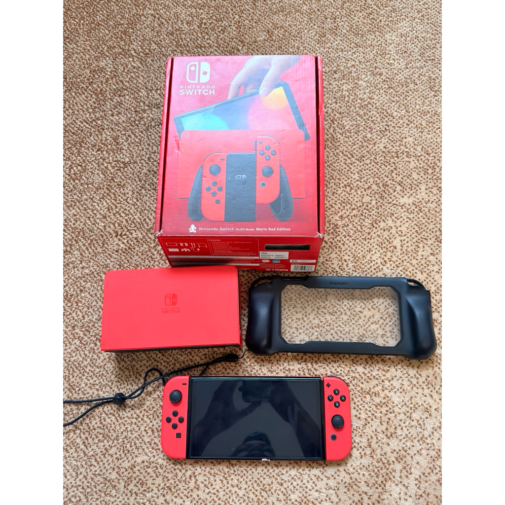 nintendo switch oled red edition ofw