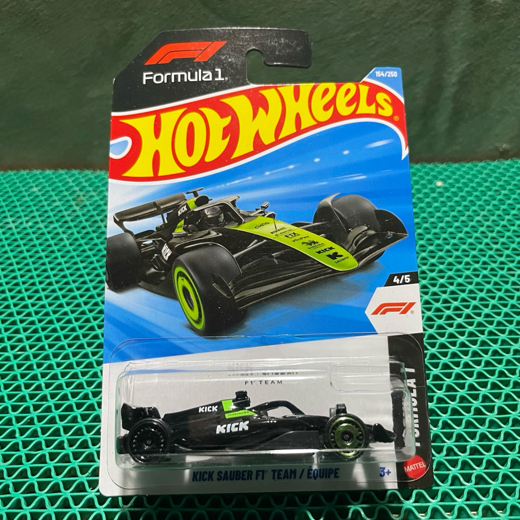 Hotwheels F1 Kick Sauber