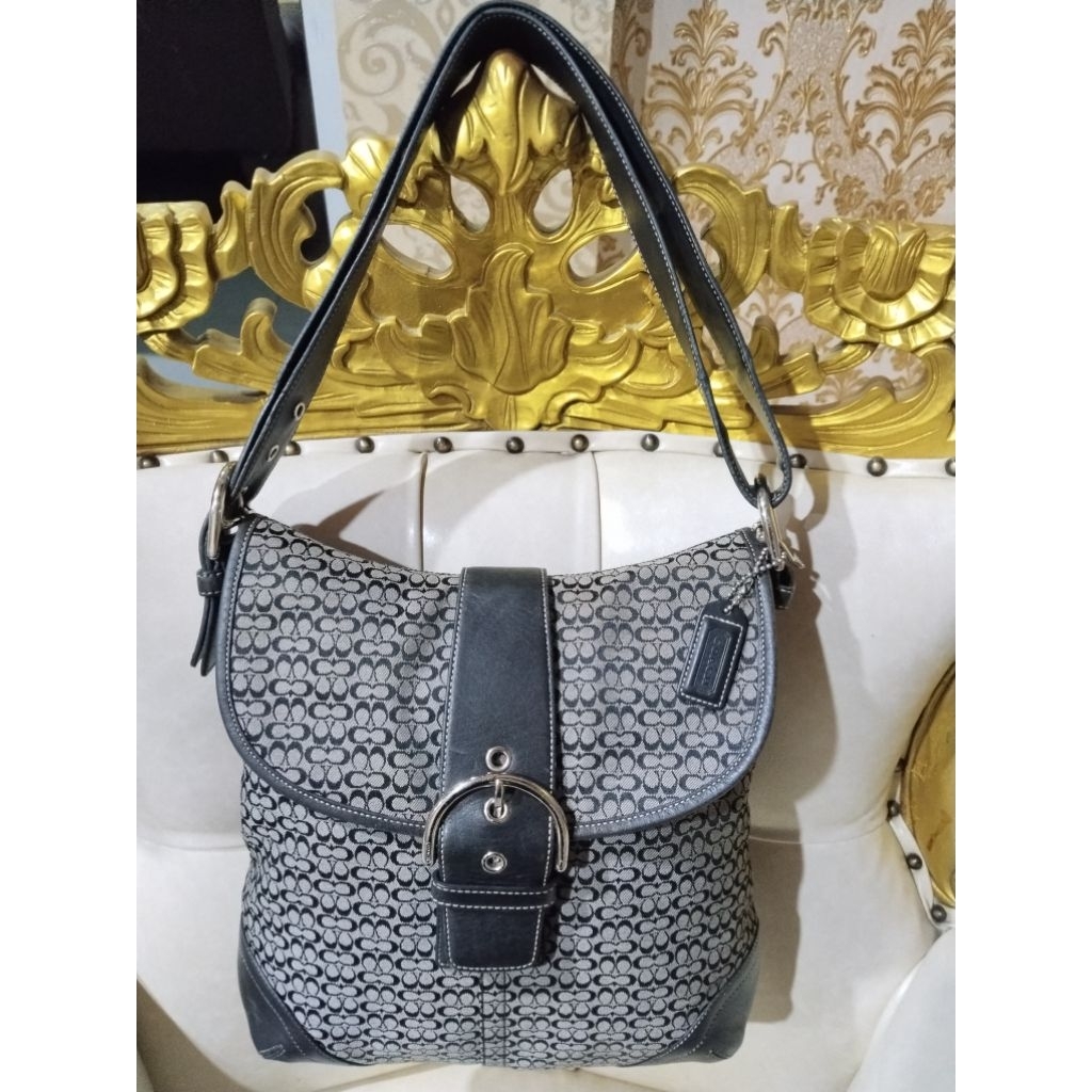 Tas COACH bekas pemakaian, second seken preloved