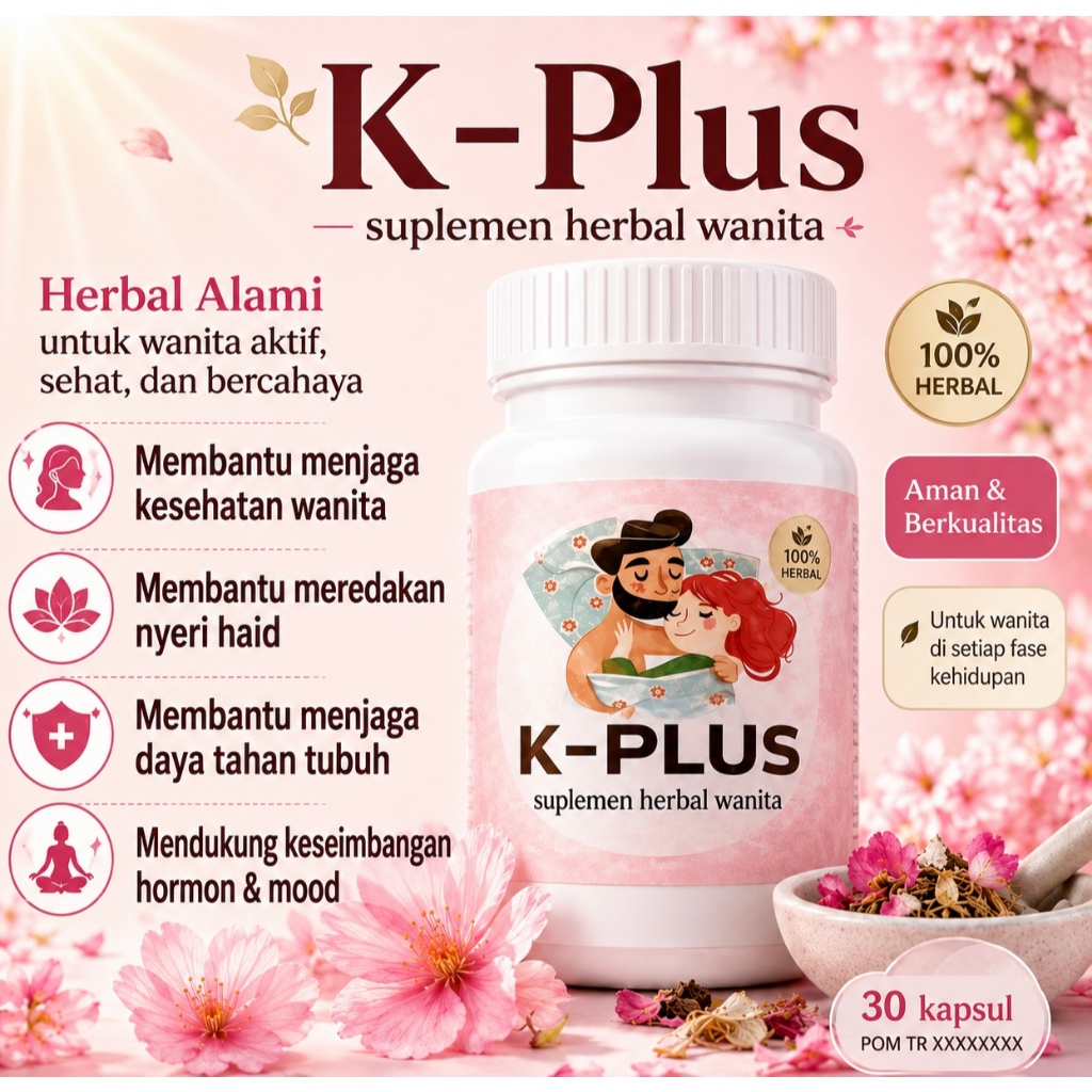 KPS K-PLUS original herbal alami  100%
