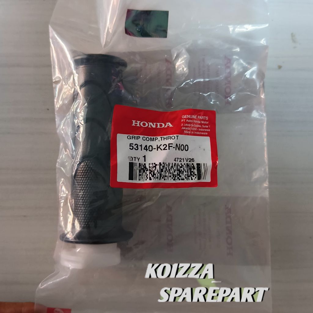 HGP 53140-K2F-N00 GRIP COMP THROT/HANDGRIP KANAN GAS SCOOPY K2F,GENIO ,