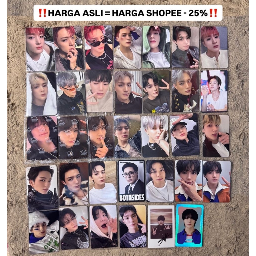 WTS PHOTOCARD PC LEE JENO BEAT IT UP DREAMSCAPE DREAM ESCAPE PRAGOS KUTANG KACAMATA HOODIE TONJOK BO