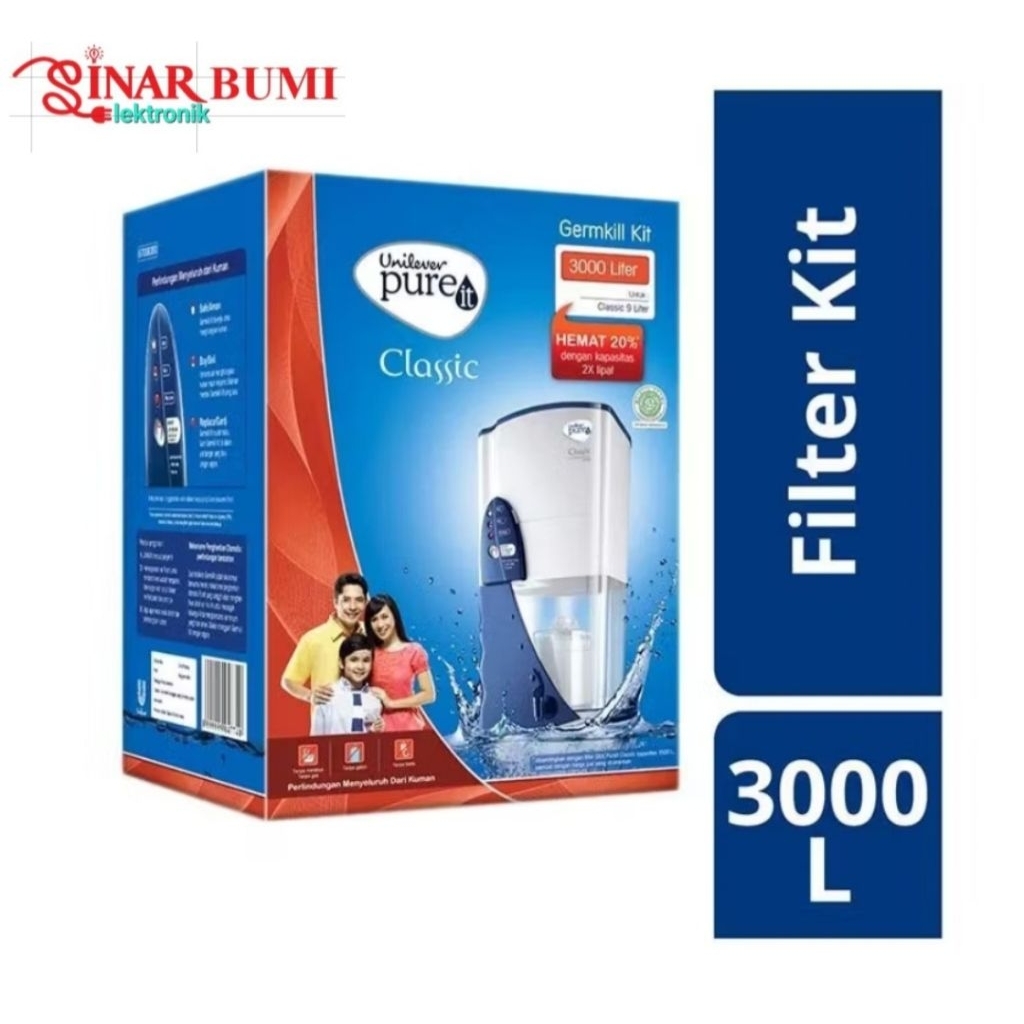 UNILEVER PURE IT Germ Kit 3000 L - Filter Germ 3000L GKK3000