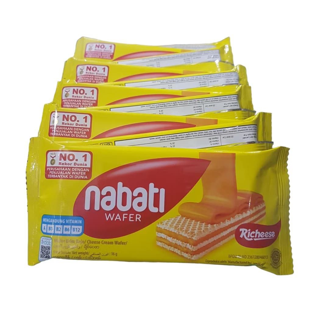 Wafer Nabati /Nabati Wafer Renceng Isi 10 Bungkus/Wafer Nabati 1000an