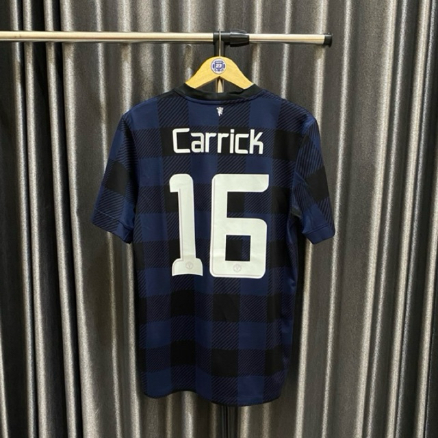 JERSEY ORIGINAL MANCHESTER UNITED AWAY 2013/2014 CARRICK 16 - JERSEY MAN.UNITED 2013/2014 ORIGINAL