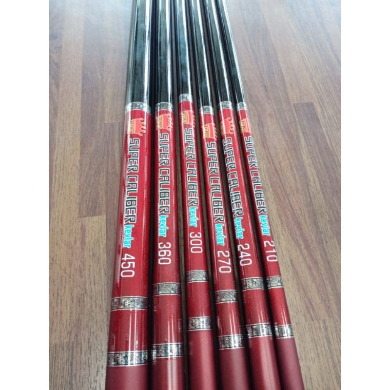 tegek gamaru super kaliber KEVLAR uk 210.240.270.300.360.450