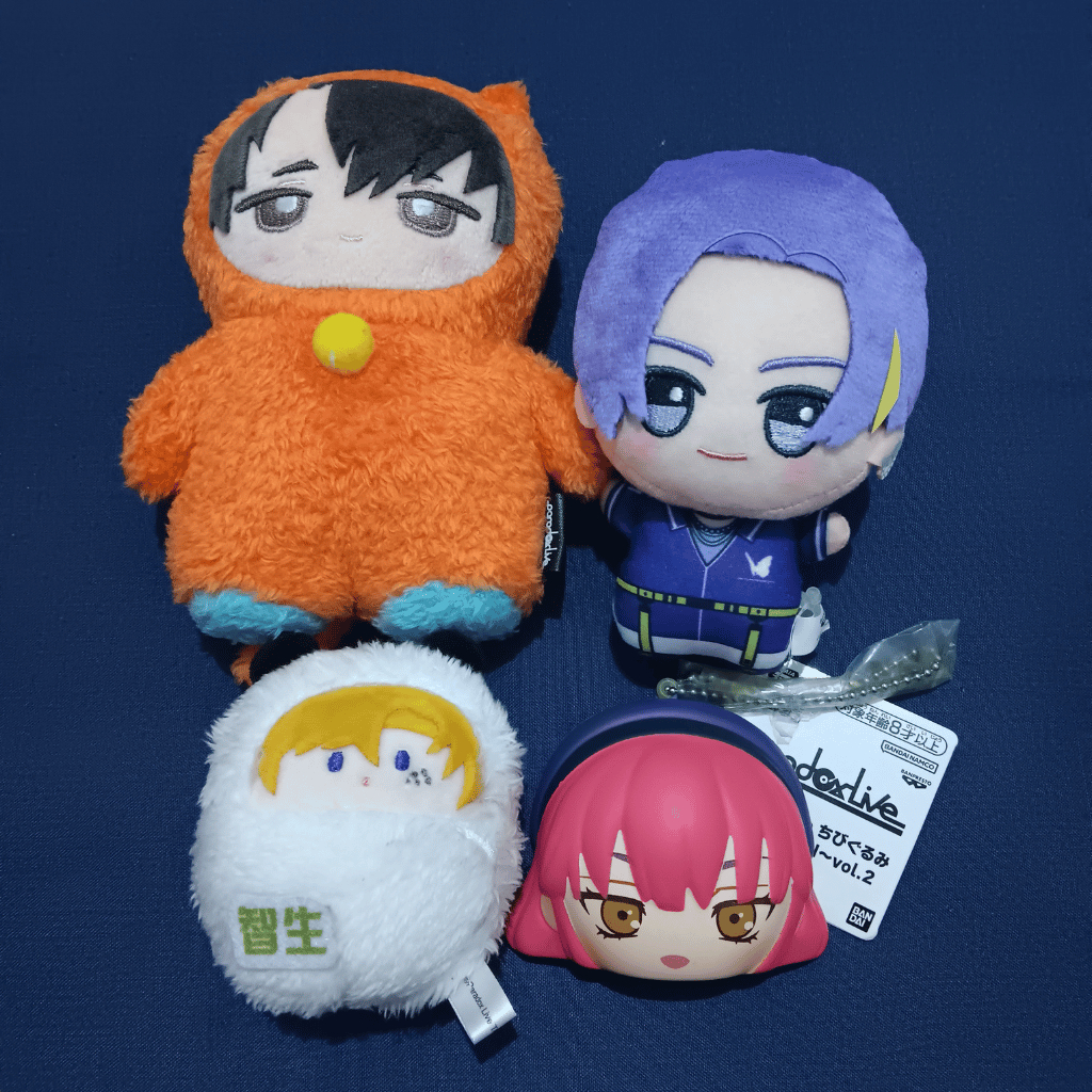 Anne Faulkner (AnZ) Kureha Aoi Kuzuryu Chisei (Yasha) Inukai Yuto (Hancho) Paradox Live Plush Nuigur