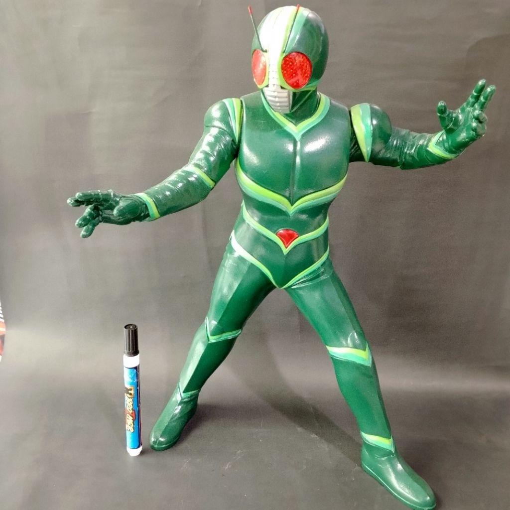 Kyomoto Collection Big Sofubi Kamen Rider J Original BANDAI Japan 50cm