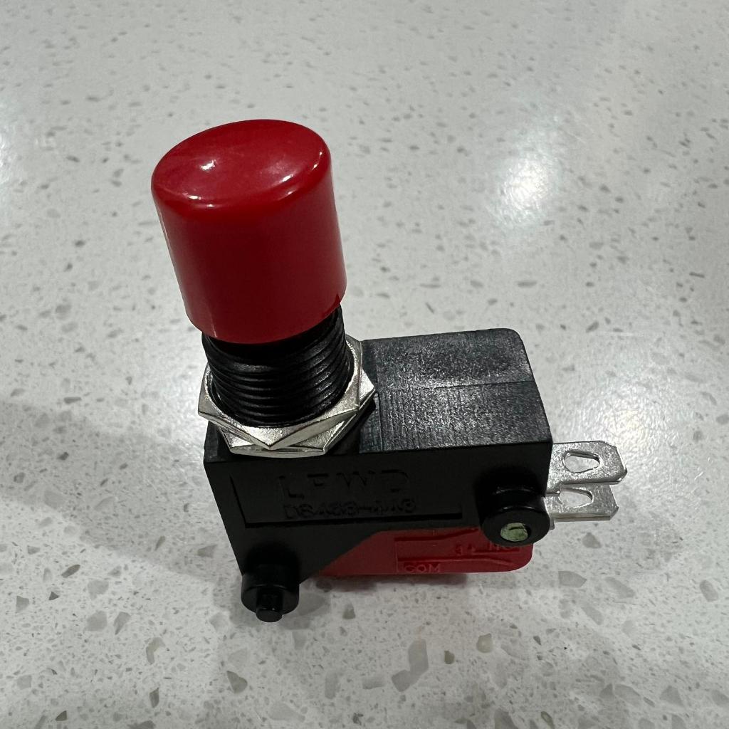 Limit switch + knop NO NC
