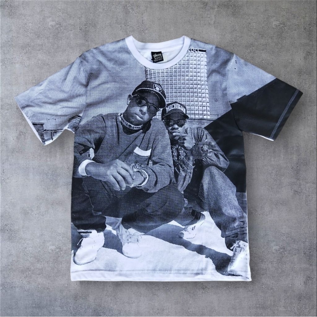 tee stussy gang starr / kaos stussy / stussy / tshirt stussy