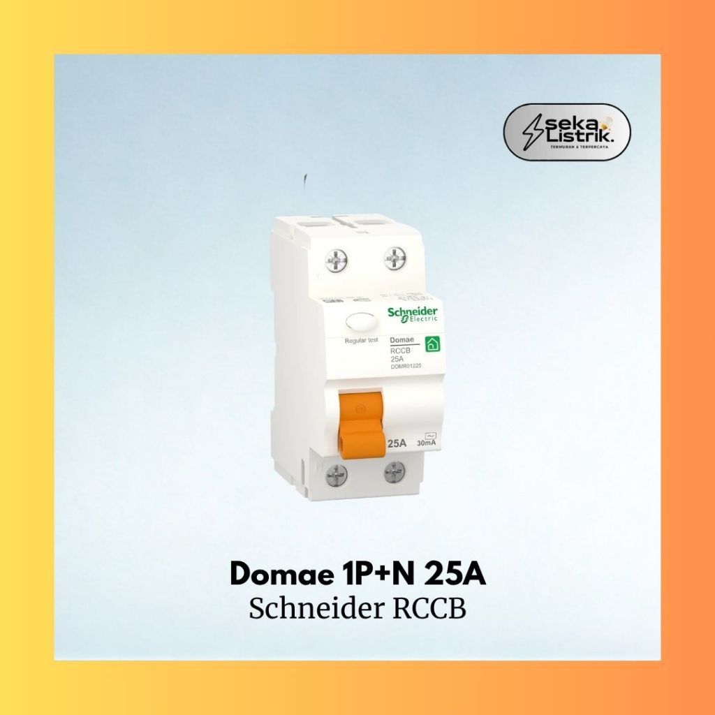 Schneider RCCB / ELCB Domae 1P+N 25 A - SNI
