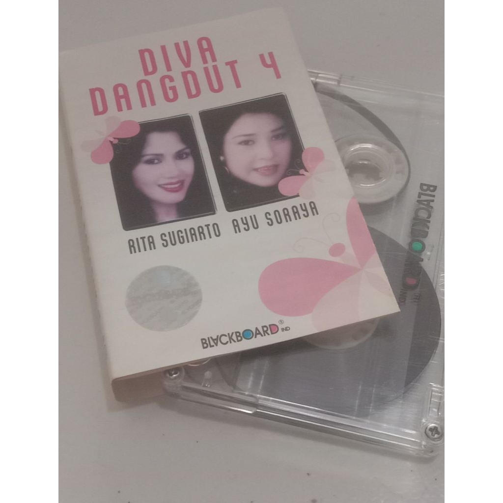 Kaset Pita Diva Dangdut 4 Rita Sugiarto Ayu Soraya