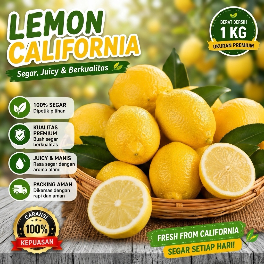 LEMON CALIFORNIA 1KG