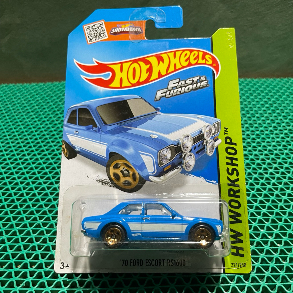 Hotwheels Ford Escord RS1600