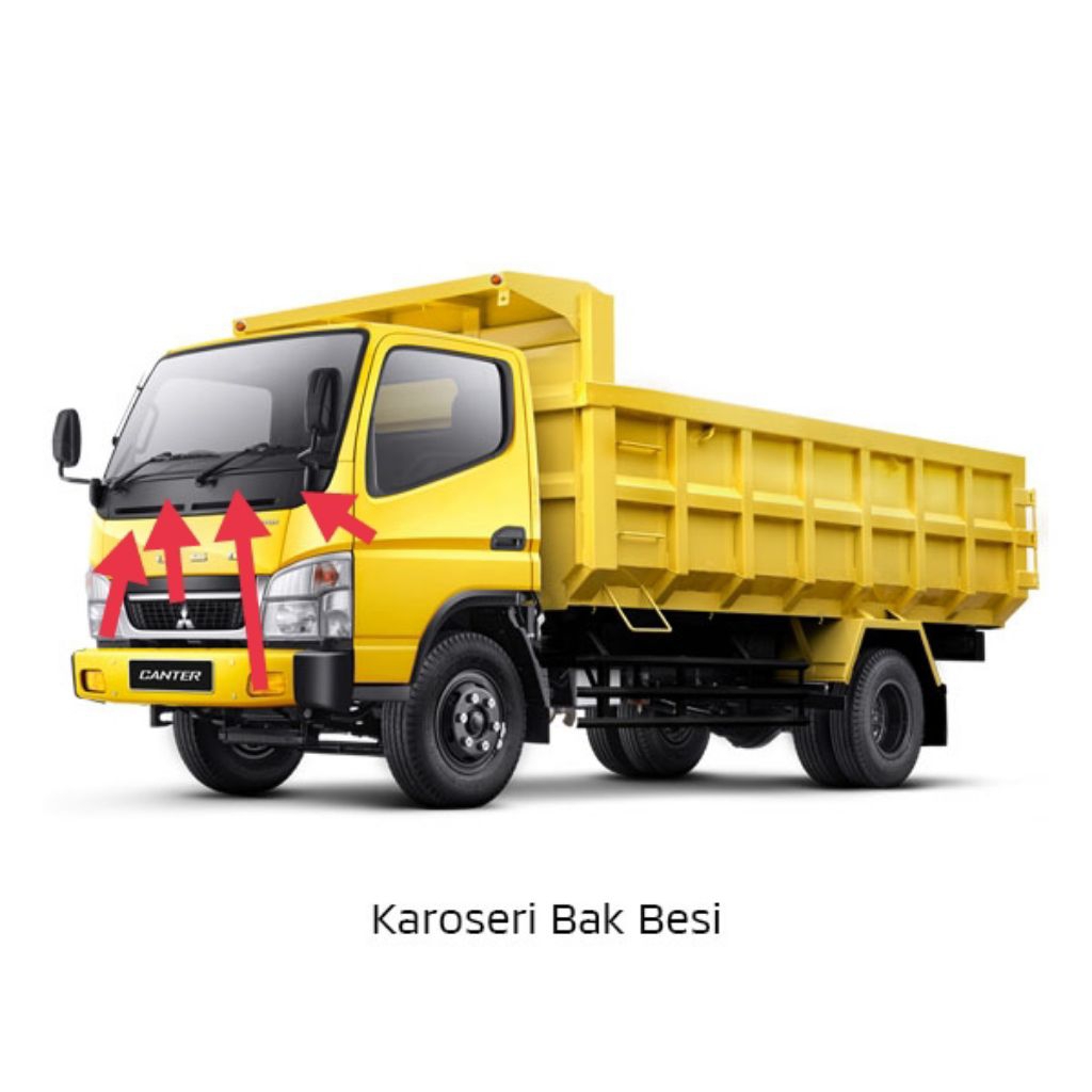 panggang sate canter garnis panel depan canter 125 135 hdl hdx