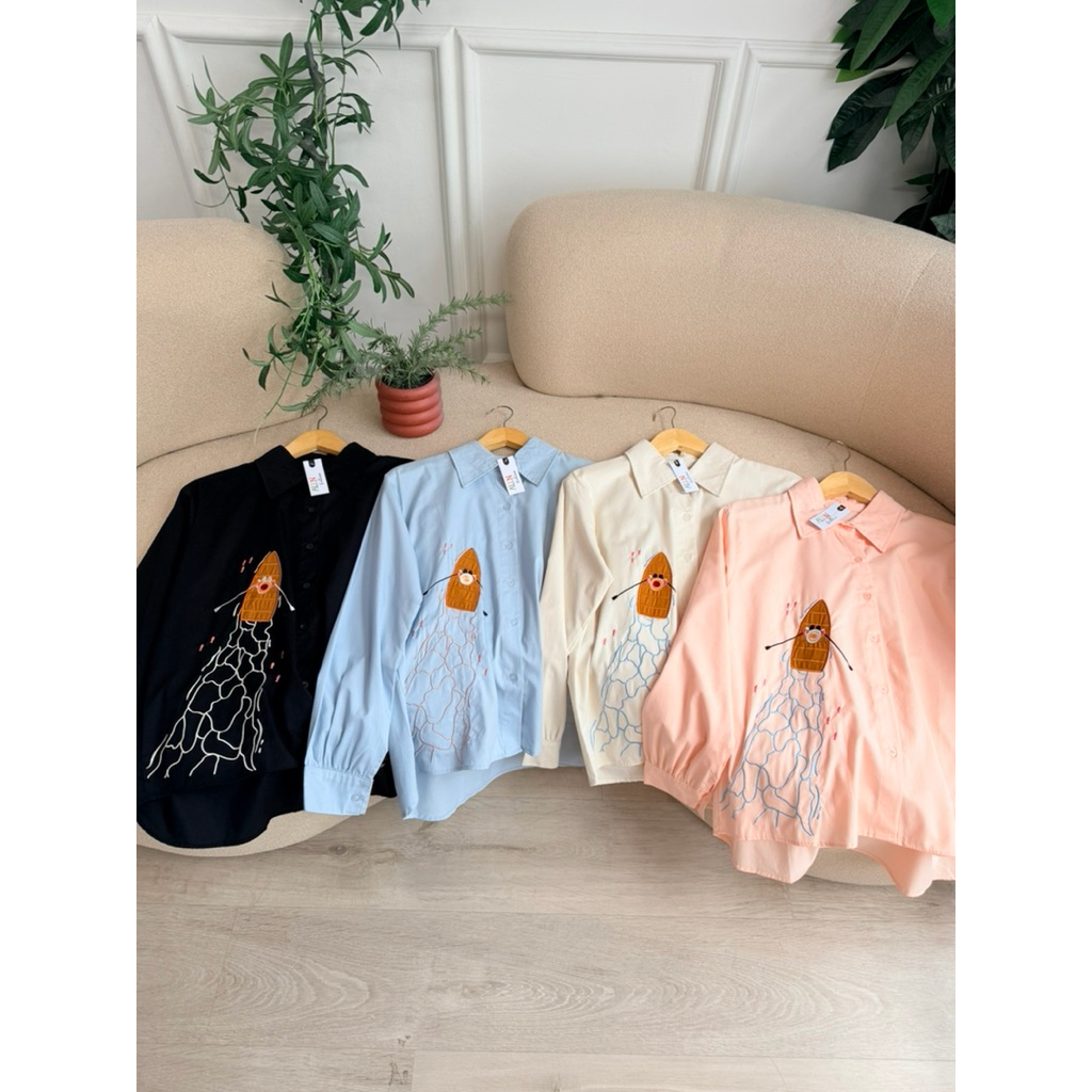Odelia Kemeja Blouse Motif