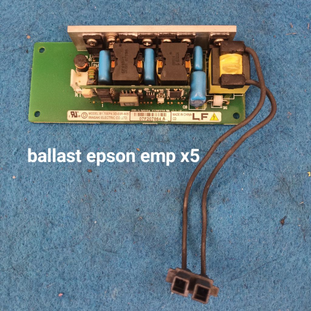 ballast lampu proyektor epson EMP X5 normal tested