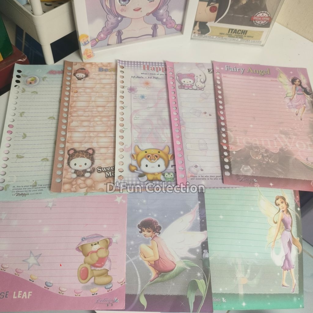 [HARGA SATUAN-MIN PEMBELIAN 25K] ISI BINDER JADUL LANGKA NON HARVEST FELICIA TEBEL 20 LUBANG