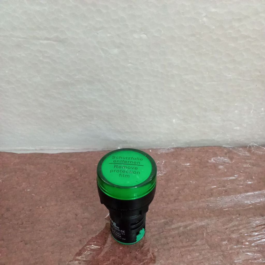 Pilot Lampu RST Warna Hijau Lampu Panel RST