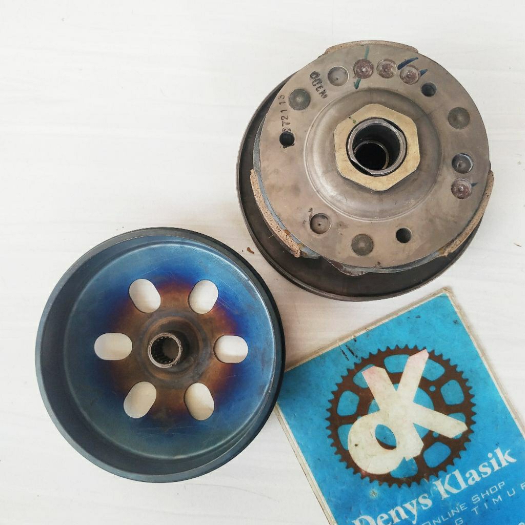 pully set mangkuk kampas tvs dazz original second