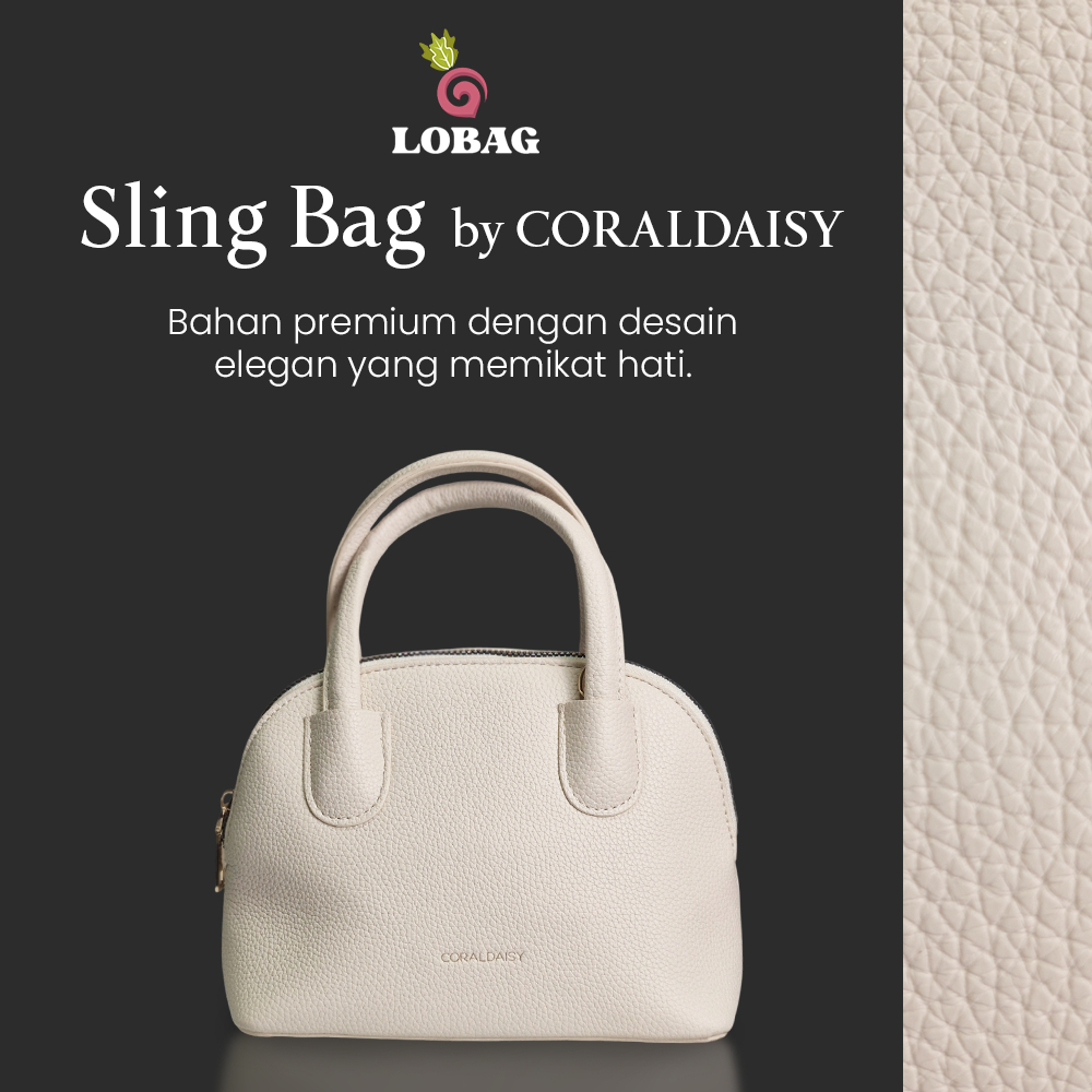 Lobag Tas Bahu Wanita Coral Daisy YN5031027 Shoulder Bag Sling Bag Fashion Women Bag