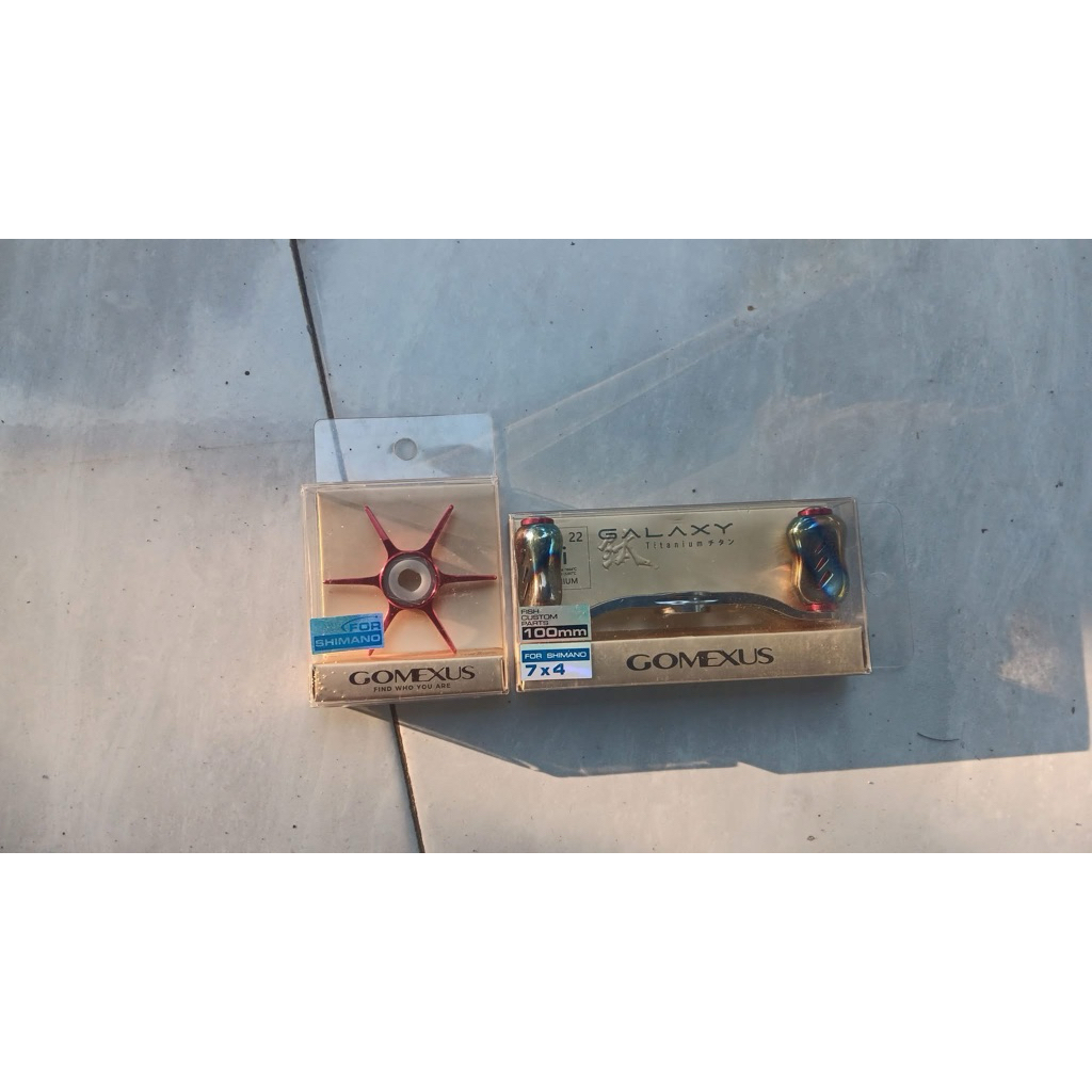 handle gomexus titanium for shimano second