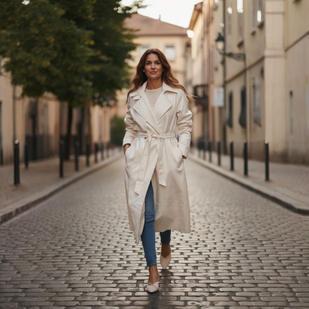 ZARA Trench Coat Wanita