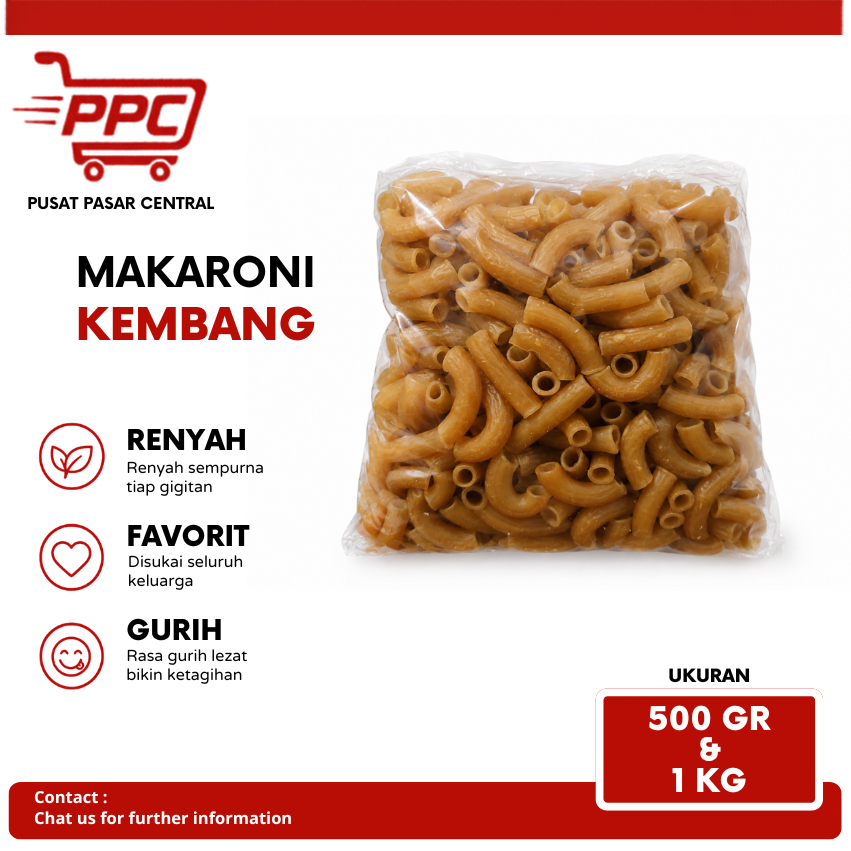 Makaroni Goreng / Makaroni Kembang Mekar Mentah