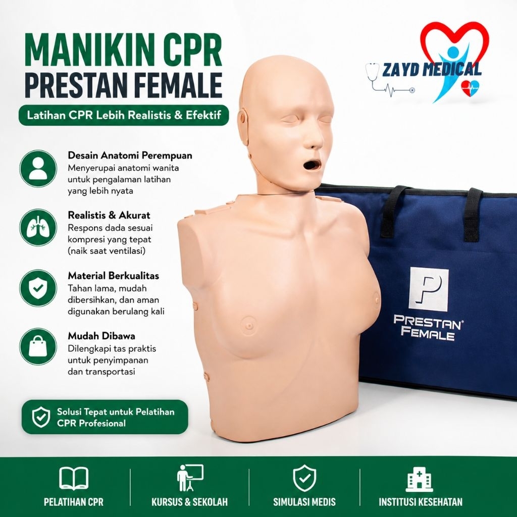 phantom Manikin CPR Prestan female/ manikin RJP Prestan CPR Wanita