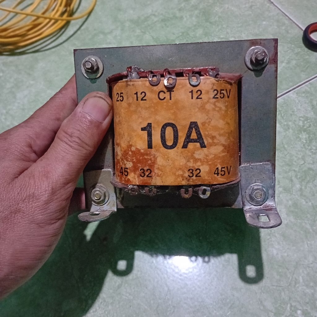 TRAFO KING 10A CT45 TRAVO 10A CT 45V 45 volt Tembaga Murni Besar