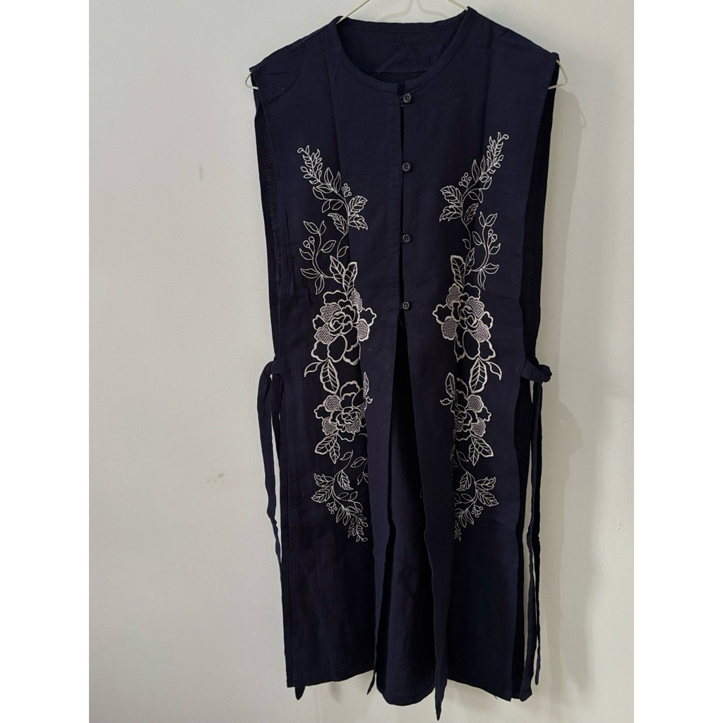 Outer Linen Bordir ( Preloved)