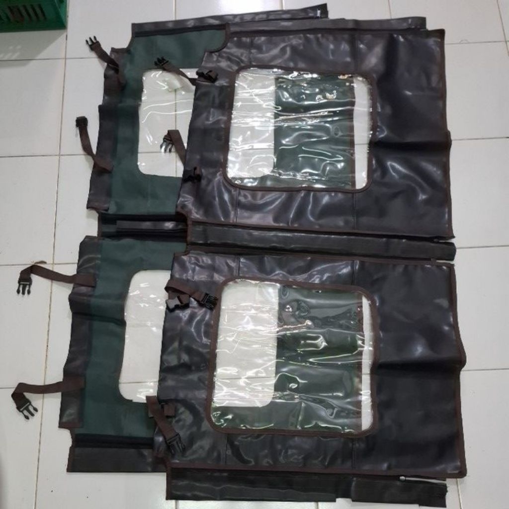 jendela samping bajaj TVS KING Bajaj Biru Penumpang Roda 3 TVS KING Original