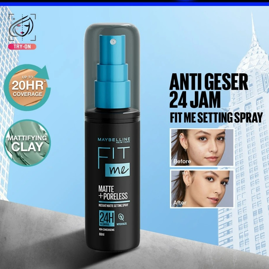 Fit Me Matte and Poreless Setting Spray 60 ml