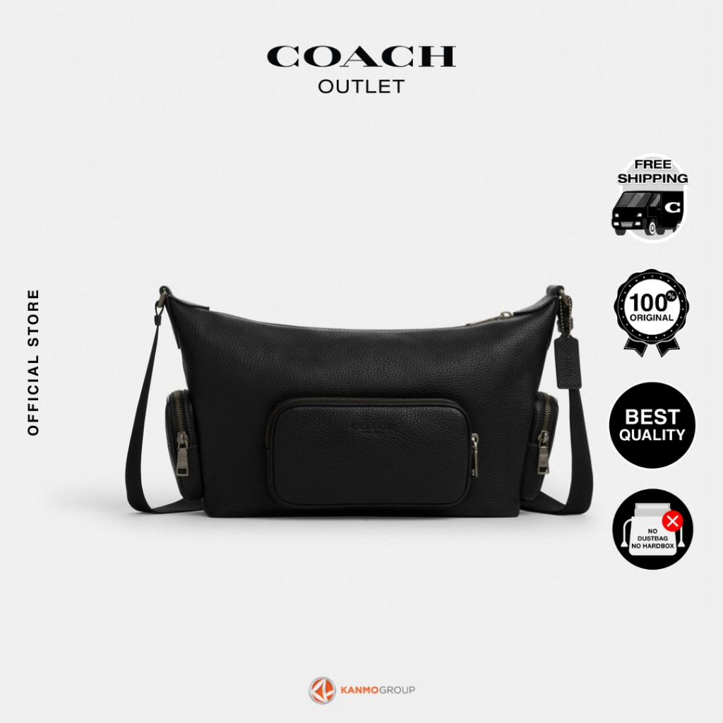 Coach Finn Crossbody Bag With Pockets - Tas Selempang Pria
