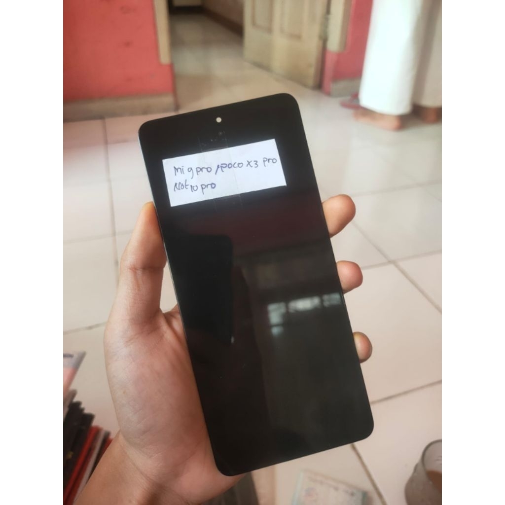 lcd redmi 9pro / poco x3 pro original copotan