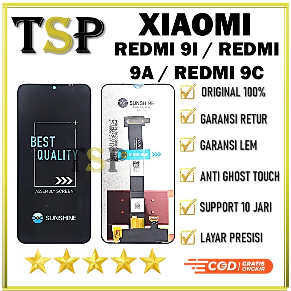 ORIGINAL  LCD XIAOMI  REDMI 9I / REDMI 9A / REDMI 9C LCD ORIGINAL 100% HIGH QUALITY