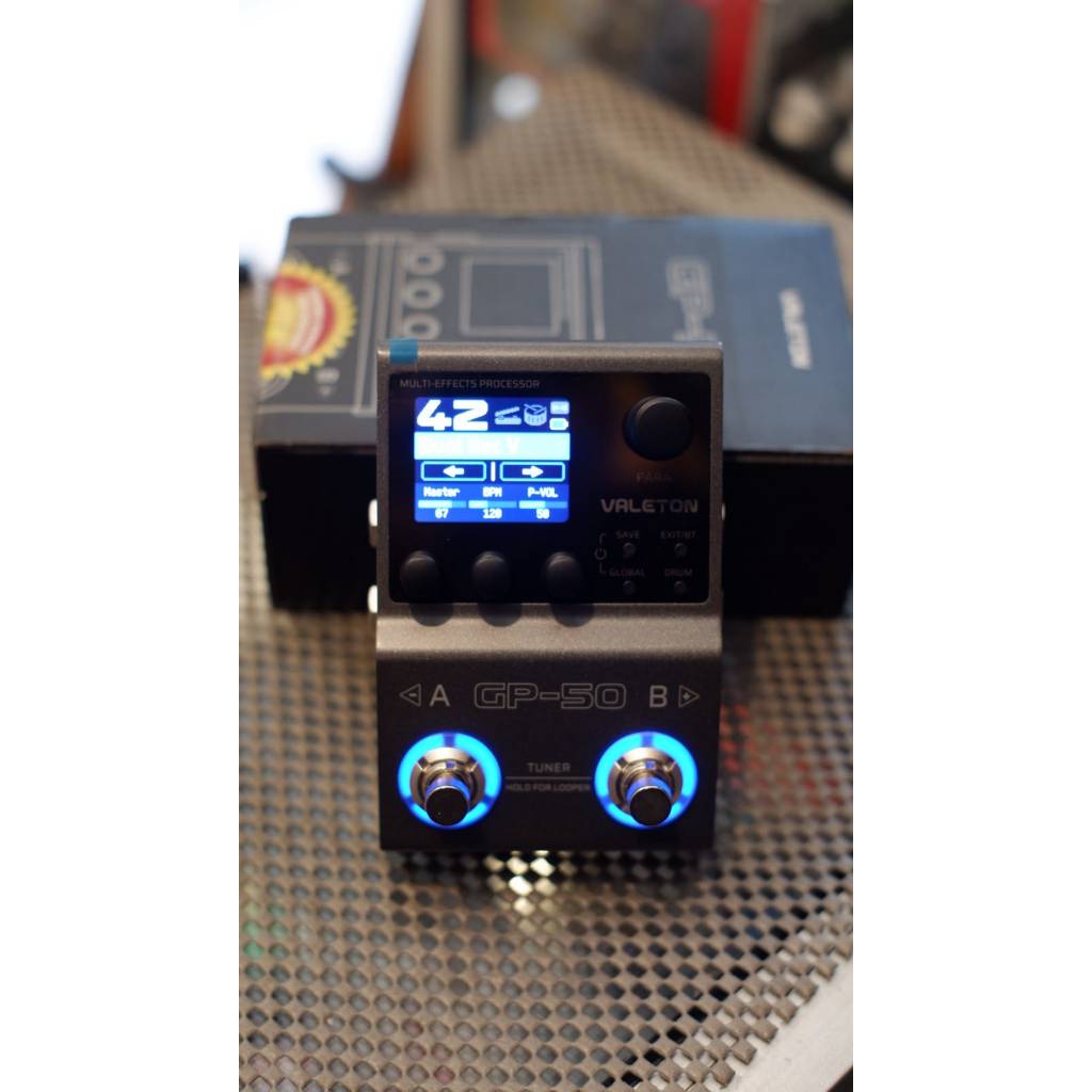 EFEK GITAR VALETON GP-50 MULTI-EFFECTS, VALETON GP-50