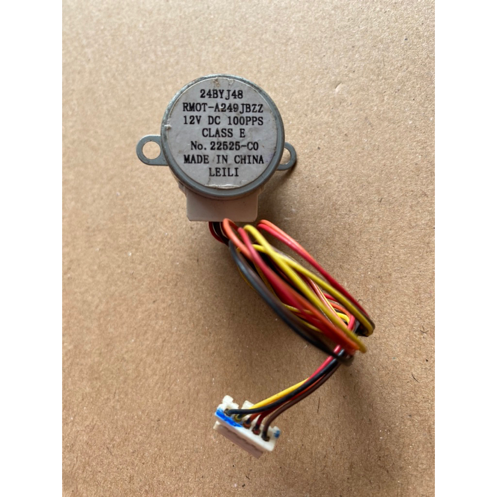 Dinamo motor swing AC 24BYJ48 sharp original DC 12V