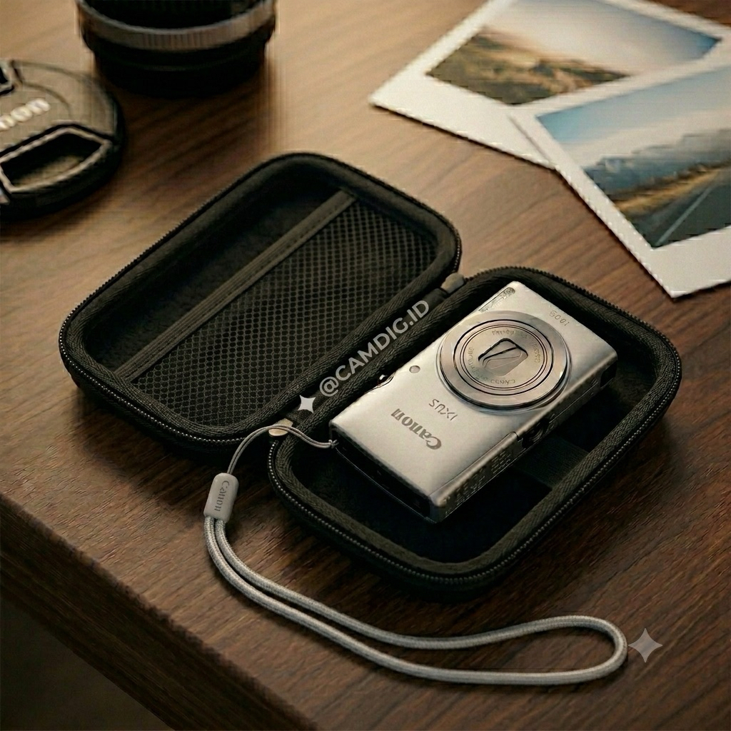 Hard Case Pouch Bag Multifungsi Pelindung Kamera Digital Pocket Digicam